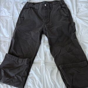 Abercrombie & Fitch Men's Dark Brown Cargo Pants